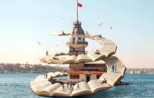 Galata Kulesi ve İstanbul silüeti